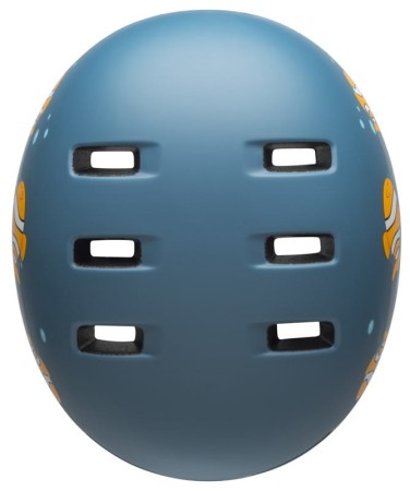 Kask dziecięcy BELL LIL RIPPER clown fish matte gray blue roz. XS (45–52 cm)