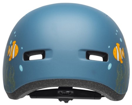 Kask dziecięcy BELL LIL RIPPER clown fish matte gray blue roz. XS (45–52 cm)
