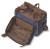 Torba na kierownicę BASIL MILES HANDLEBAR BAG KF 6L wodoodporna, granatowa + Płytka mocująca do kosza BASIL KLICKFIX ADAPTER system do mocowania na kierownicę odpinany (bez wspornika) (DWZ)
