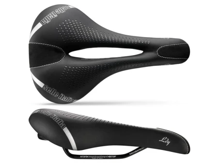 Siodło SELLE ITALIA LADY GEL TM FLOW S (id match S2), Manganese Rail, Fibra-Tek, Light Gel, 300g