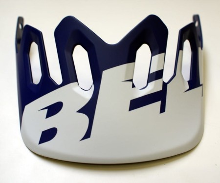 Daszek BELL SUPER 3R/3 matte white blue 2017