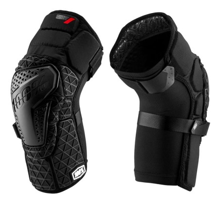Ochraniacze na kolana 100% SURPASS Knee Guard black roz. L