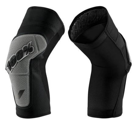 Ochraniacze na kolana 100% RIDECAMP Knee Guard black grey roz. M