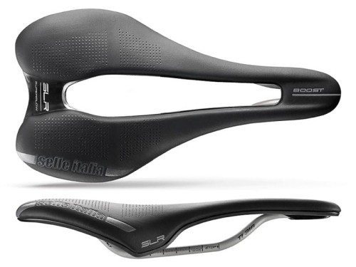 Przejdź do produktu Siodło SELLE ITALIA SLR BOOST TI316, Superflow S (id match S3), TI 316 Rail, Fibra-Tek, 158g