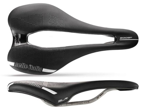 Przejdź do produktu Siodło SELLE ITALIA SLR BOOST LADY TI316 SUPERFLOW L (id match L3), TI 316 Rail, Fibra-Tek, Light Gel, 207g