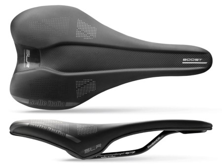 Siodło SELLE ITALIA SLR BOOST TM, L (id match L1), Manganese Rail, Soft-Tek, 235g