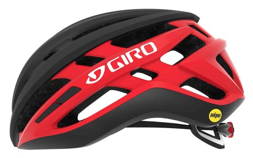 Przejdź do produktu Kask szosowy GIRO AGILIS INTEGRATED MIPS matte black bright red roz. S (51-55 cm)
