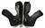 Wkładki wewnętrzne BELL TRANSFER-9 cheek pads black roz. L