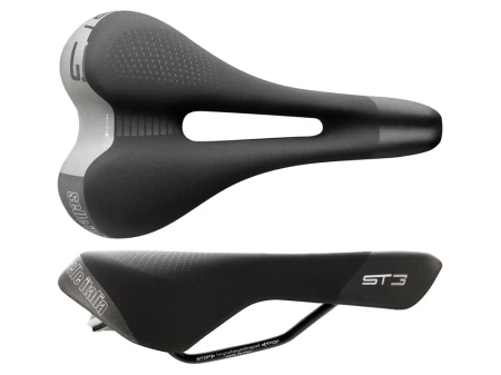 Siodło SELLE ITALIA SPORTOURING ST 3 SUPERFLOW S (id match S3), Fec Alloy Rail, Soft-Tek, Light Gel, 406g