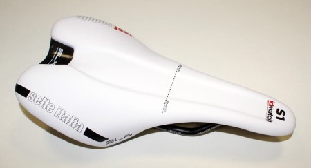 Siodło SELLE ITALIA SLR BOOST TM TEST S (id match S1), Manganese Rail, Fibra-Tek, Testowe