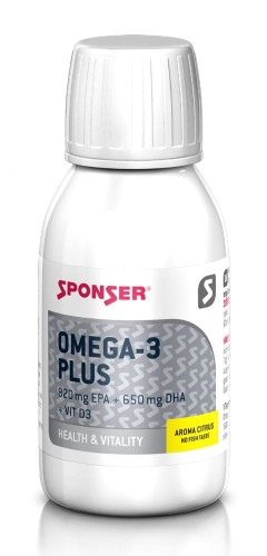 Przejdź do produktu Suplement SPONSER OMEGA-3 PLUS CITRUS z wit. D3 150 ml .