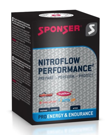 Suplement SPONSER NITROFLOW PERFORMANCE (pudełko 10 saszetek x 7g) .