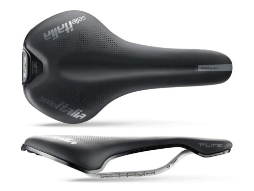 Przejdź do produktu Siodło SELLE ITALIA FLITE BOOST TI316 L (id match L1), TI 316 Rail, Fibra-Tek, 218g