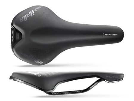 Siodło SELLE ITALIA FLITE BOOST TM L (id match L1), Manganese Rail, Soft-Tek, 243g