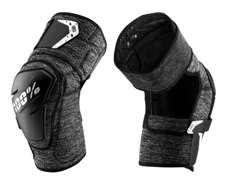 Ochraniacze na kolana 100% FORTIS Knee Guard grey heather black roz. S/M