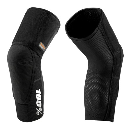 Ochraniacze na kolana 100% TERATEC PLUS Knee Guard black roz. M
