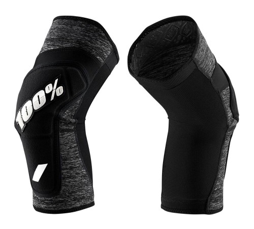 Przejdź do produktu Ochraniacze na kolana 100% RIDECAMP Knee Guard grey heather black roz. M