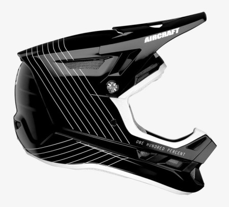 Kask full face 100% AIRCRAFT COMPOSITE Helmet Silo roz. XL (61-62 cm)