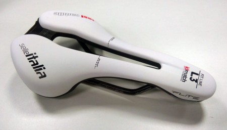 Siodło SELLE ITALIA FLITE BOOST TM SUPERFLOW TEST L (id match L3), Manganese Rail, Soft-Tek, Testowe