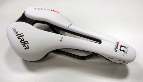 Przejdź do produktu Siodło SELLE ITALIA FLITE BOOST TM SUPERFLOW TEST L (id match L3), Manganese Rail, Soft-Tek, Testowe