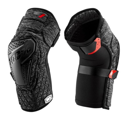 Ochraniacze na kolana 100% SURPASS Knee Guard grey heather black roz. XL