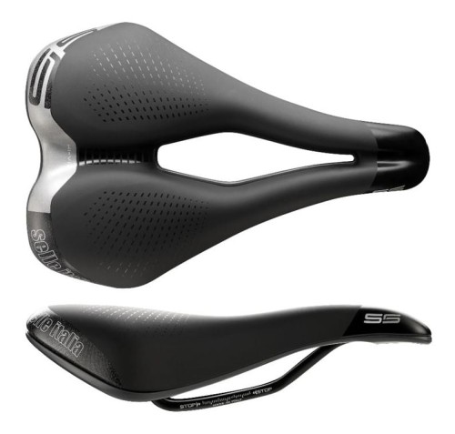 Przejdź do produktu Siodło SELLE ITALIA SPORTOURING MAX S 5 SUPERFLOW L (id match L3), Fec Alloy Rail, Soft-Tek, Light Gel, 350g