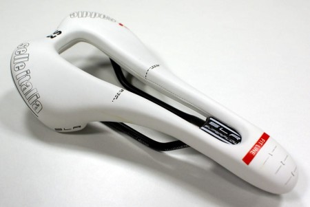 Siodło SELLE ITALIA SLR TM SUPERFLOW TEST L (id match L3), Manganese Rail, Duro-tek, Testowe