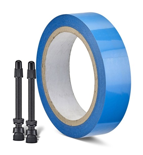 Przejdź do produktu Zestaw WELDTITE Tubeless Tape and Valves Kit - MTB (Taśma + 2x Zawór 55mm Presta)