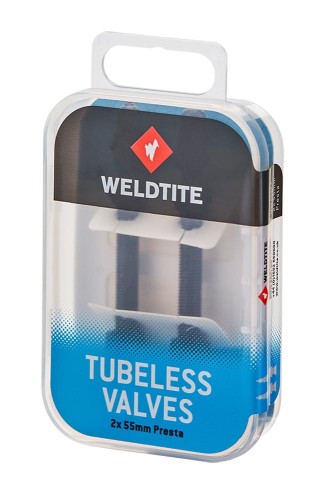 Przejdź do produktu Zestaw wentyli WELDTITE Tubeless Valve Kit (2 x 55mm Presta)