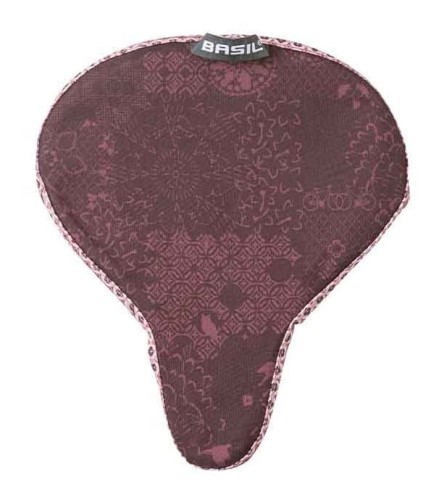 Przejdź do produktu Pokrowiec na siodło BASIL BOHEME SADDLE COVER wododporny, fig red