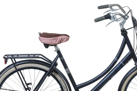 Pokrowiec na siodło BASIL BOHEME SADDLE COVER wododporny, fig red
