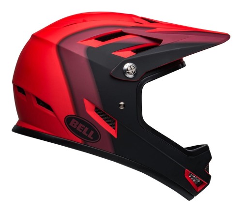 Przejdź do produktu Kask full face BELL SANCTION presences matte red black roz. XS (48-51 cm)