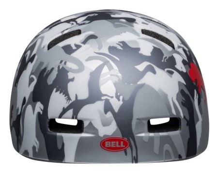 Kask dziecięcy BELL LIL RIPPER matte gray silver camosaurus roz. S (48–55 cm)