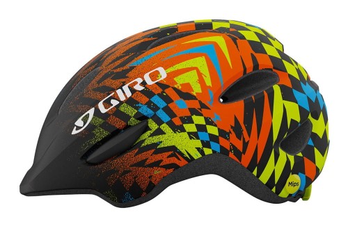 Przejdź do produktu Kask dziecięcy GIRO SCAMP matte black check fade roz. XS (45-49 cm)