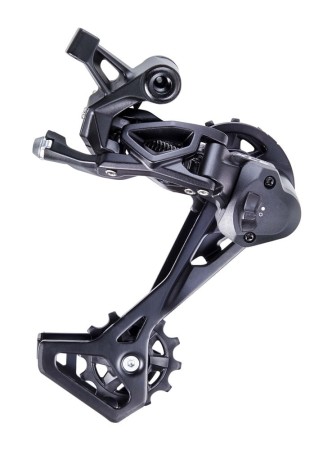Przerzutka Tylna MICROSHIFT XLE, 11.rzędowa(2x11), Kompatybilna z Shimano, Długi Wózek, Max. Tryb 40-46T, Pojemność 47T, Sprzęgło
