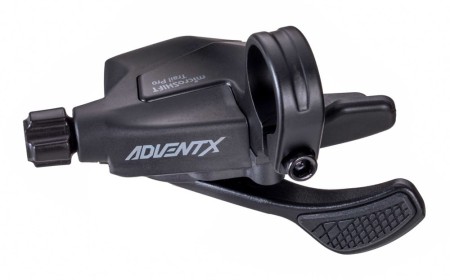 Manetka MICROSHIFT ADVENT X, Prawa, 10.rzędowa, Nie Kompatybilna z Shimano, Trigger Pro, Bez Wskaźnika Przełożeń