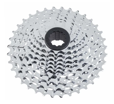 Kaseta MICROSHIFT XLE 10.rzędowa, Stalowa, Kompatybilna z Shimano, 11-13-15-17-19-21-24-28-32-36, Chrom,