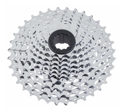 Przejdź do produktu Kaseta MICROSHIFT XLE 10.rzędowa, Stalowa, Kompatybilna z Shimano, 11-13-15-17-19-21-24-28-32-36, Chrom,