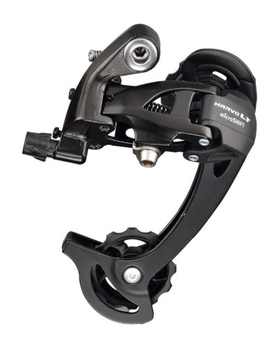Przejdź do produktu Przerzutka Tylna MICROSHIFT MARVO, 9.rzędowa(2/3x9), Kompatybilna z Shimano, Długi Wózek, Max. Tryb 28-36T, Pojemność 45T