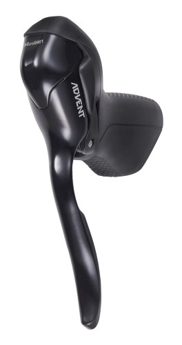 Przejdź do produktu Klamkomanetka MICROSHIFT ADVENT, Lewa, 1.rzędowa, Nie kompatybilna z Shimano, Dual Control, Z Dźwignią Hamulca Tylko, Czarna
