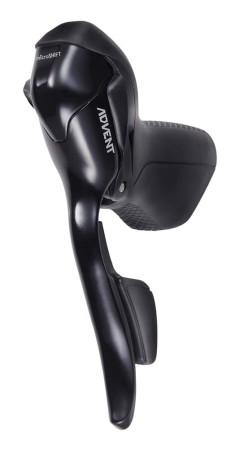 Klamkomanetka MICROSHIFT ADVENT, Lewa, 1.rzędowa, Nie kompatybilna z Shimano, Dual Control, Klamka Hamulec&Dropper, Czarna