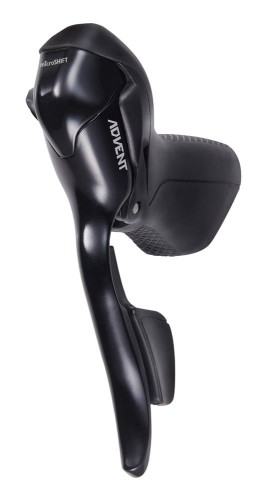 Przejdź do produktu Klamkomanetka MICROSHIFT ADVENT, Lewa, 1.rzędowa, Nie kompatybilna z Shimano, Dual Control, Klamka Hamulec&Dropper, Czarna