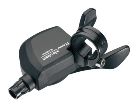Manetka MICROSHIFT XLE, Prawa, 11.rzędowa, Kompatybilna z Shimano, Xpress Trigger, Bez Wskaźnika Przełożeń
