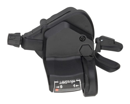 Przejdź do produktu Manetka MICROSHIFT, Prawa, 9.rzędowa, Kompatybilna z Shimano, Thumb Tap, Optyczny Wskaźnik Przełożeń