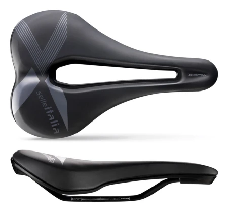 Siodło SELLE ITALIA X-BOW SUPERFLOW L (id match L3), FeC Alloy Rail, Soft-Tek, 354g