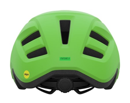 Kask dziecięcy juniorski GIRO FIXTURE II INTEGRATED MIPS matte bright green roz. Uniwersalny (50-57 cm)