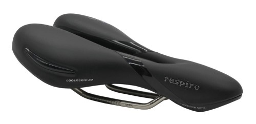 Przejdź do produktu Siodło SELLEROYAL RESPIRO SOFT ATHLETIC 45st. żelowe + elastomery unisex 398g