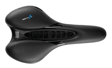 Siodło SELLEROYAL RESPIRO SOFT ATHLETIC 45st. żelowe + elastomery unisex 398g