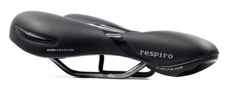 Siodło SELLEROYAL RESPIRO SOFT ATHLETIC 45st. żelowe + elastomery unisex 398g