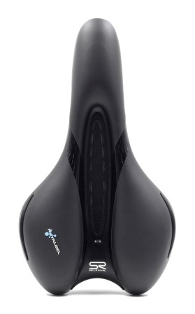 Siodło SELLEROYAL RESPIRO SOFT ATHLETIC 45st. żelowe + elastomery unisex 398g